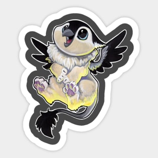 Chickadee griffin Sticker